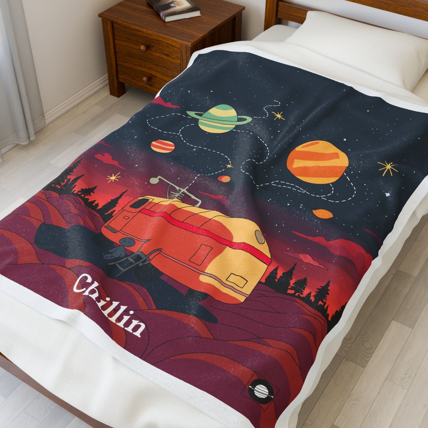 Plush Blanket for Chill People with Chill Thoughts