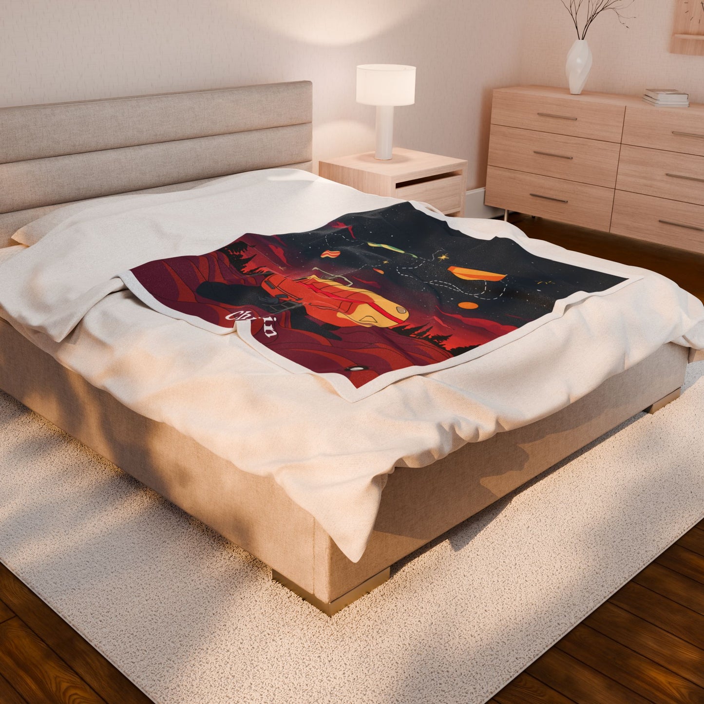 Plush Blanket for Chill People with Chill Thoughts