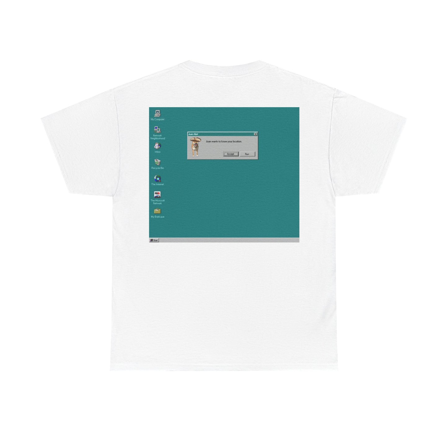 Juan - Tee, Design on Back