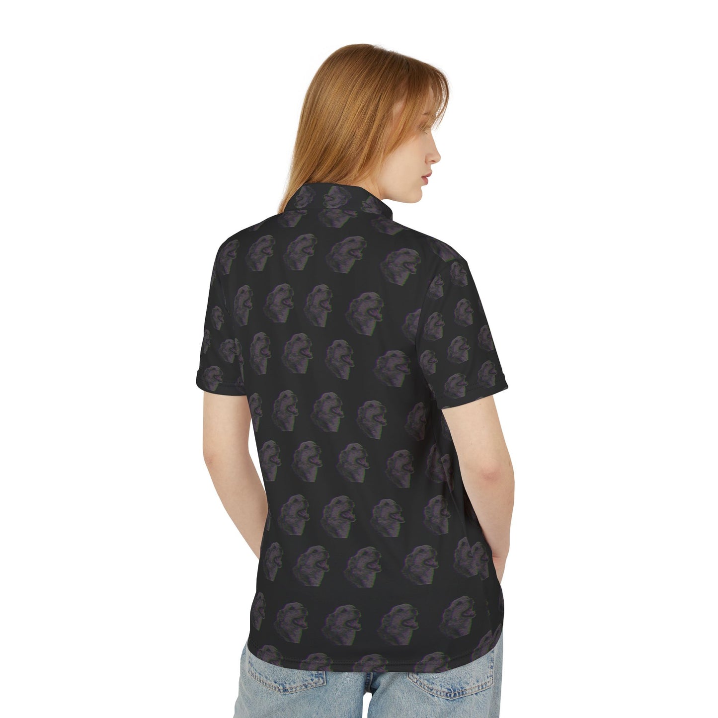 All Over Dog Pattern- Polo