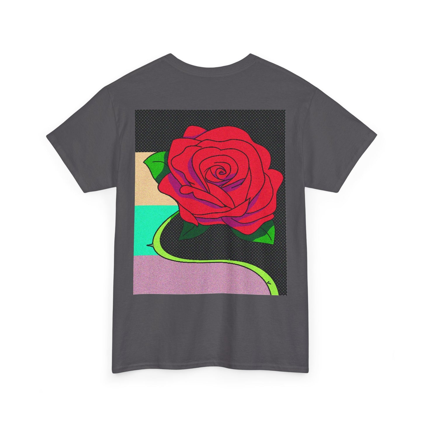 A Rose - Tee, Design on Back