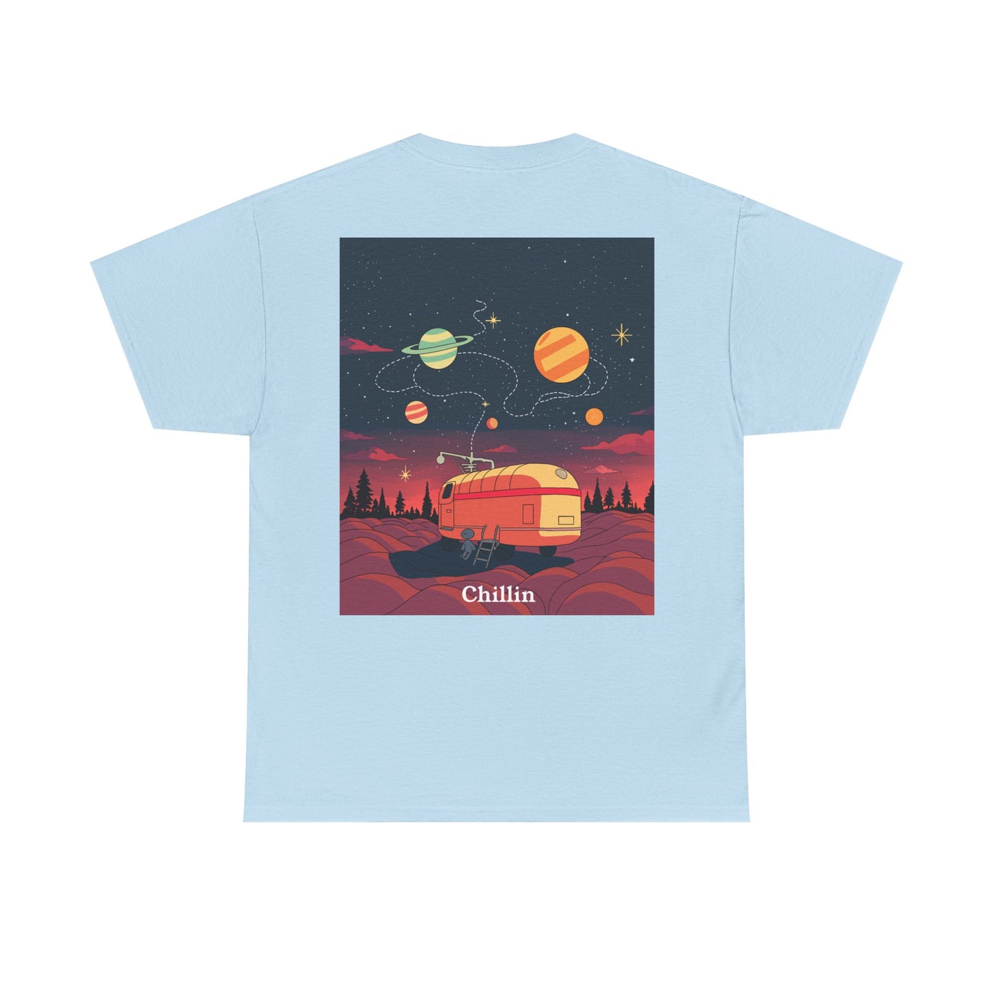 Chillin - Tee, Design on Back