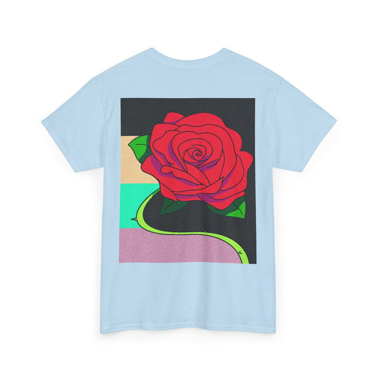 A Rose - Tee, Design on Back