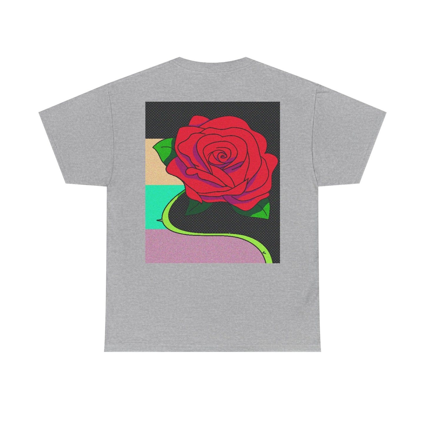 A Rose - Tee, Design on Back