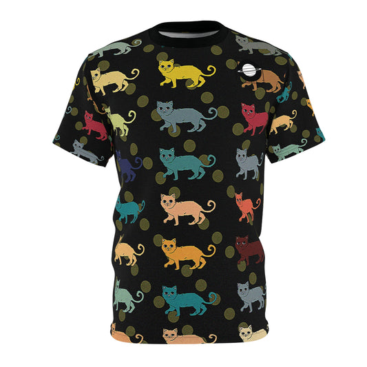 All Over Cat Pattern - Tee