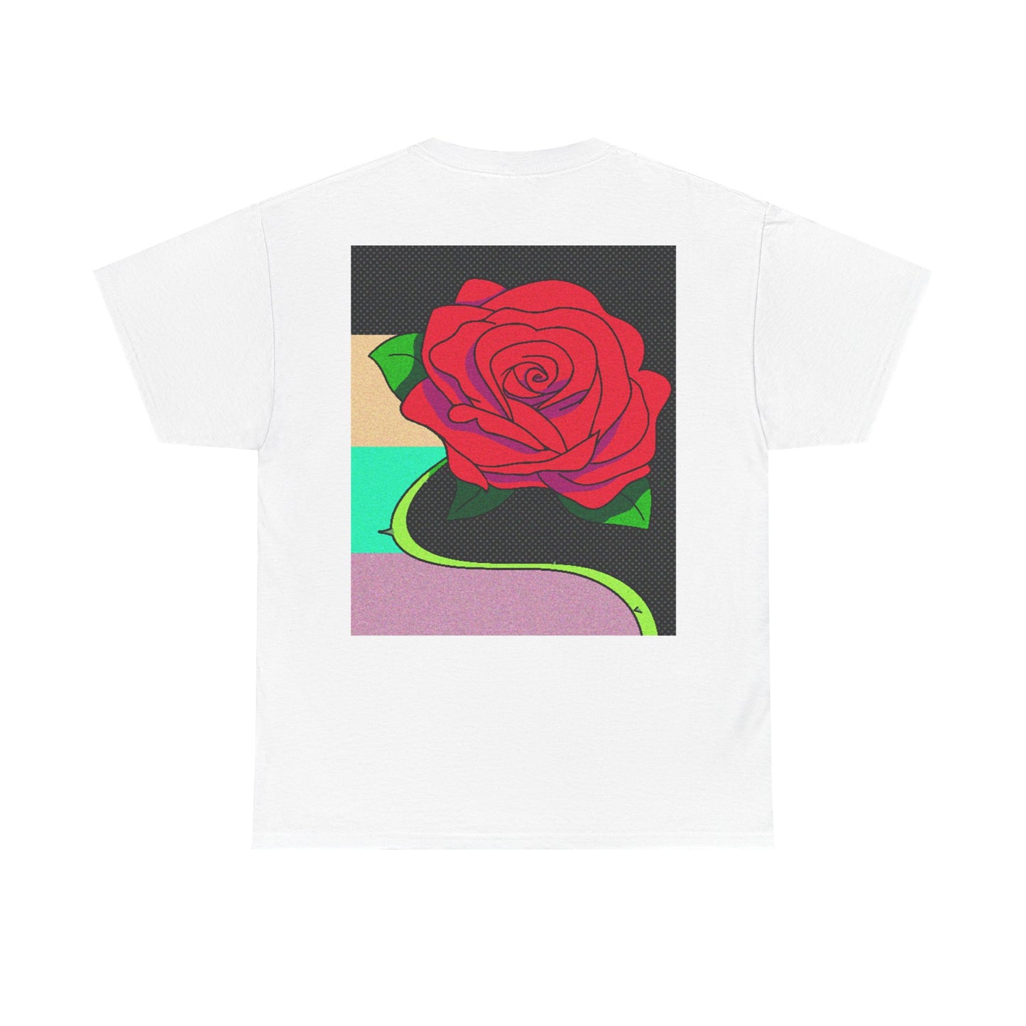 A Rose - Tee, Design on Back