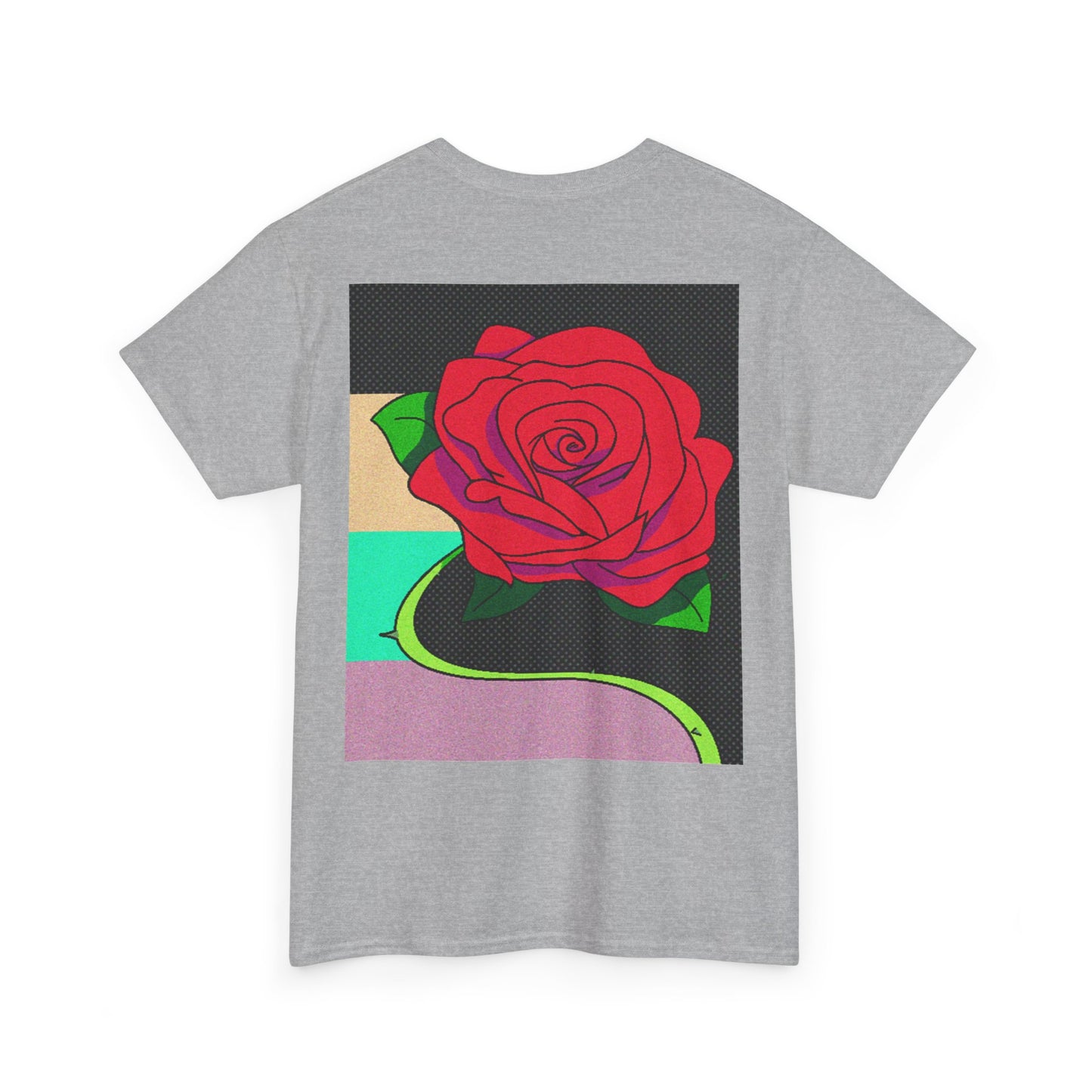 A Rose - Tee, Design on Back