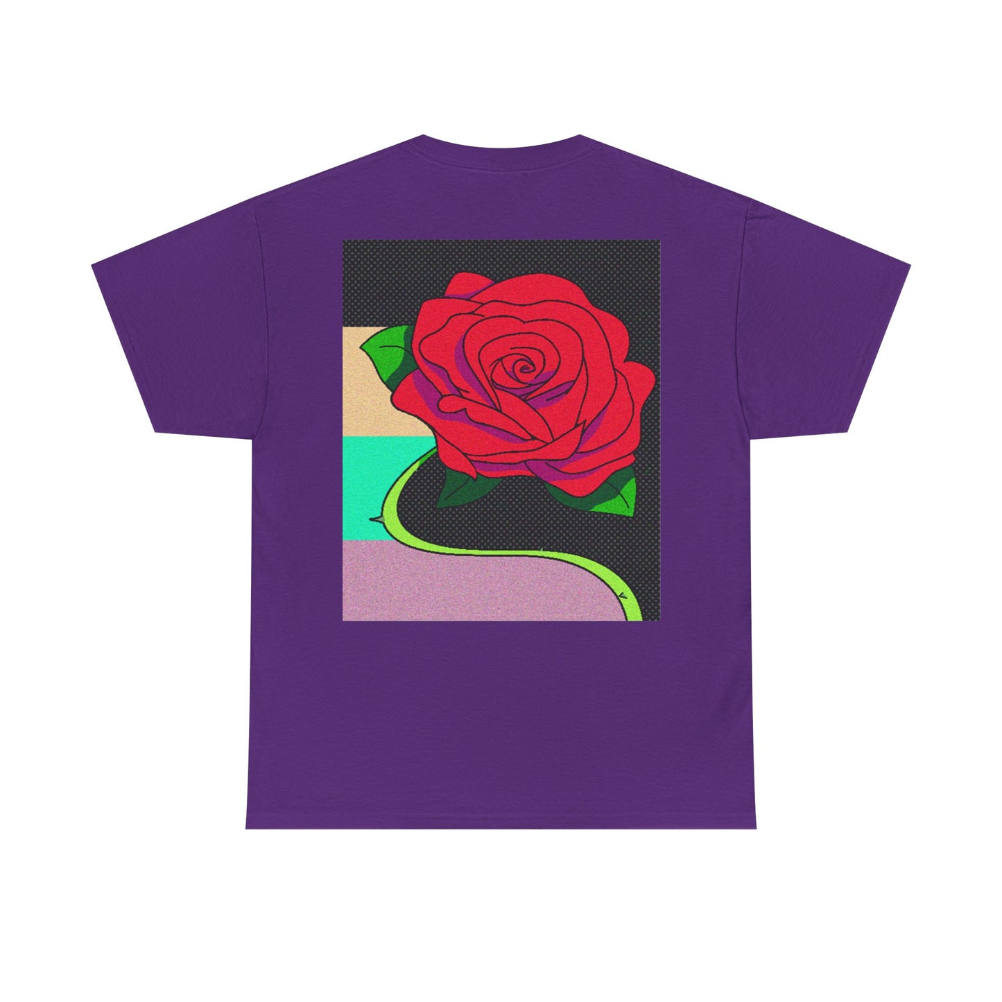 A Rose - Tee, Design on Back