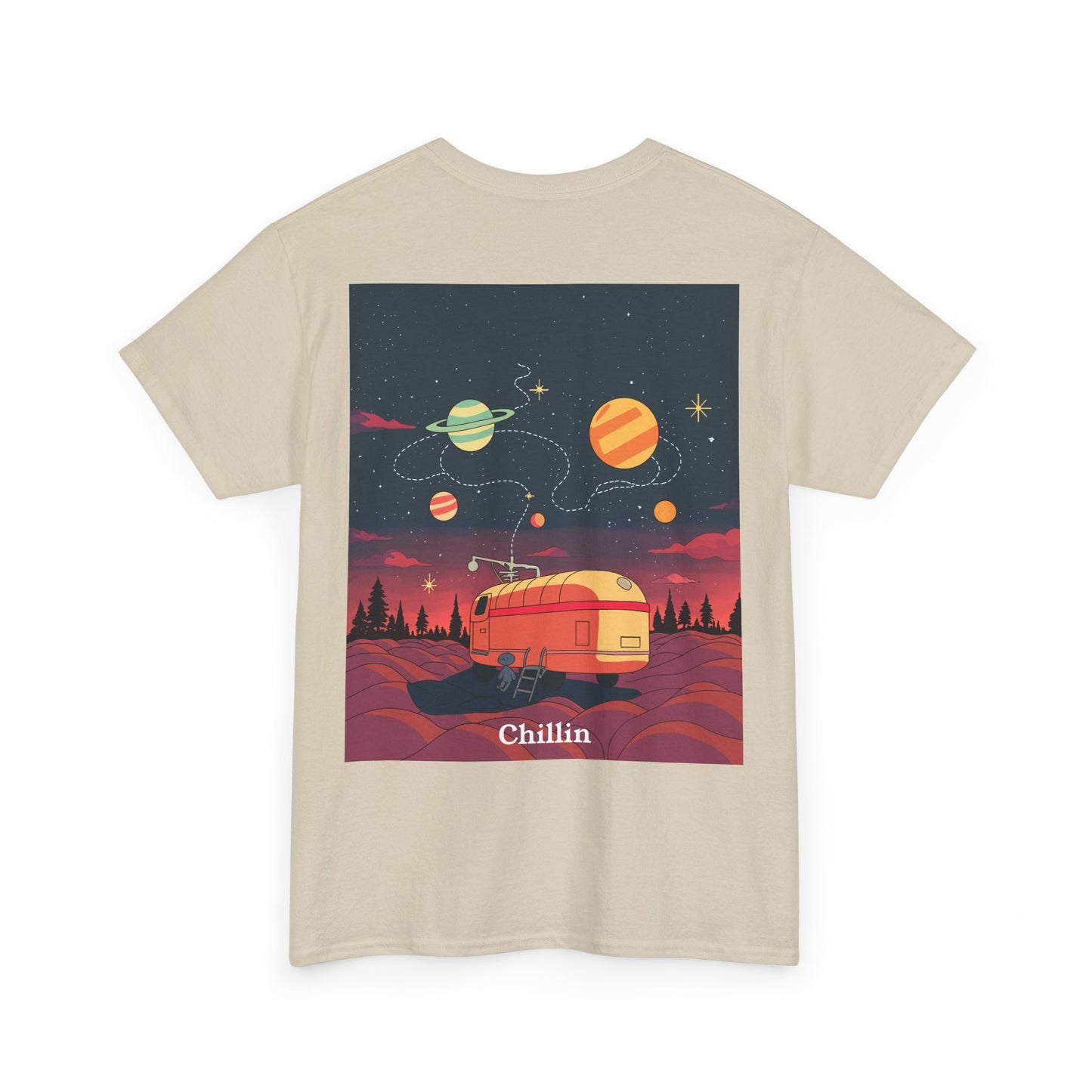 Chillin - Tee, Design on Back