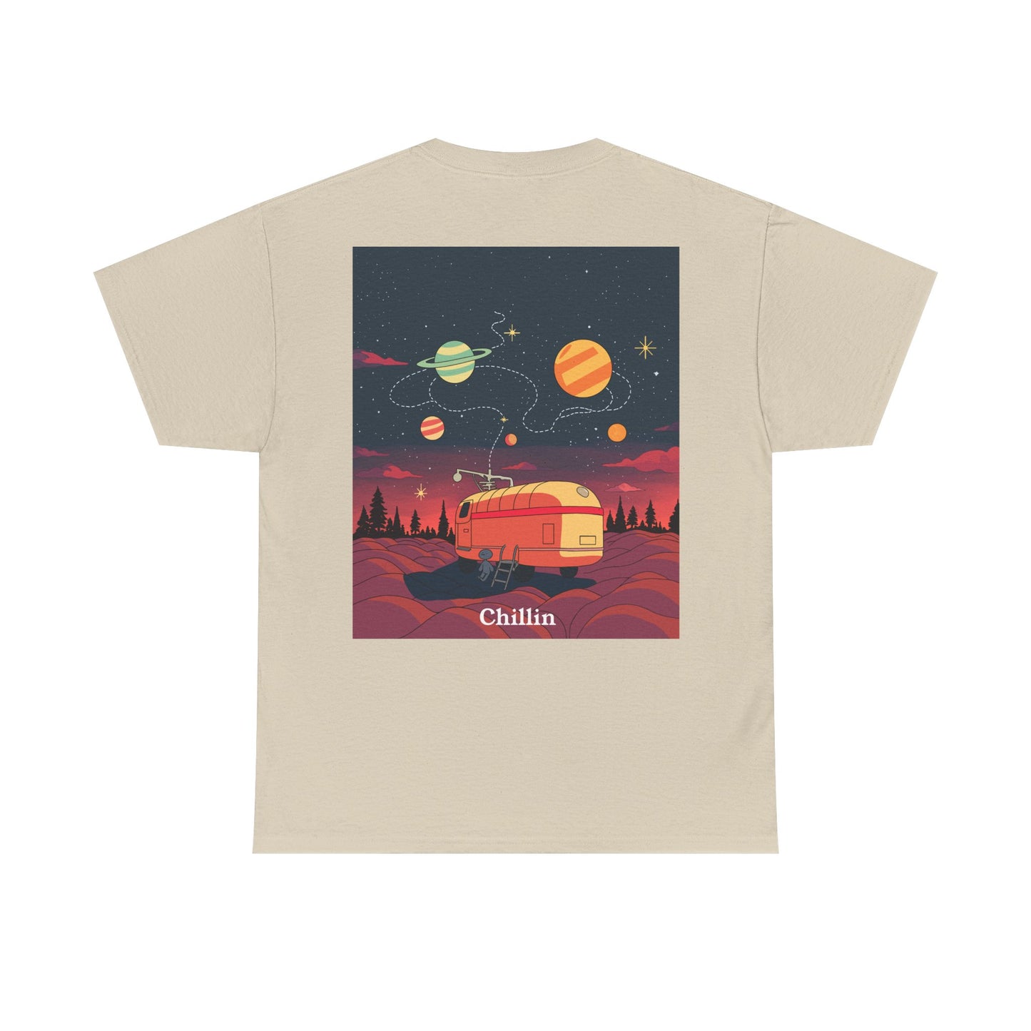 Chillin - Tee, Design on Back