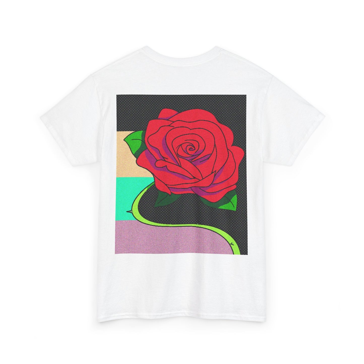 A Rose - Tee, Design on Back