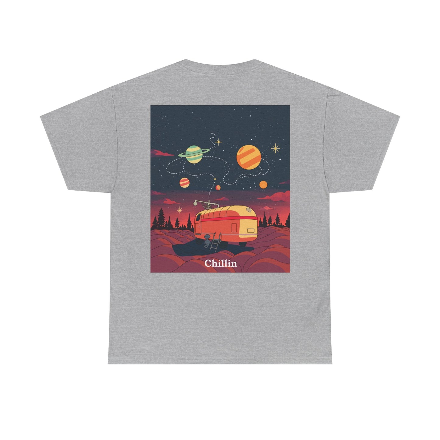 Chillin - Tee, Design on Back