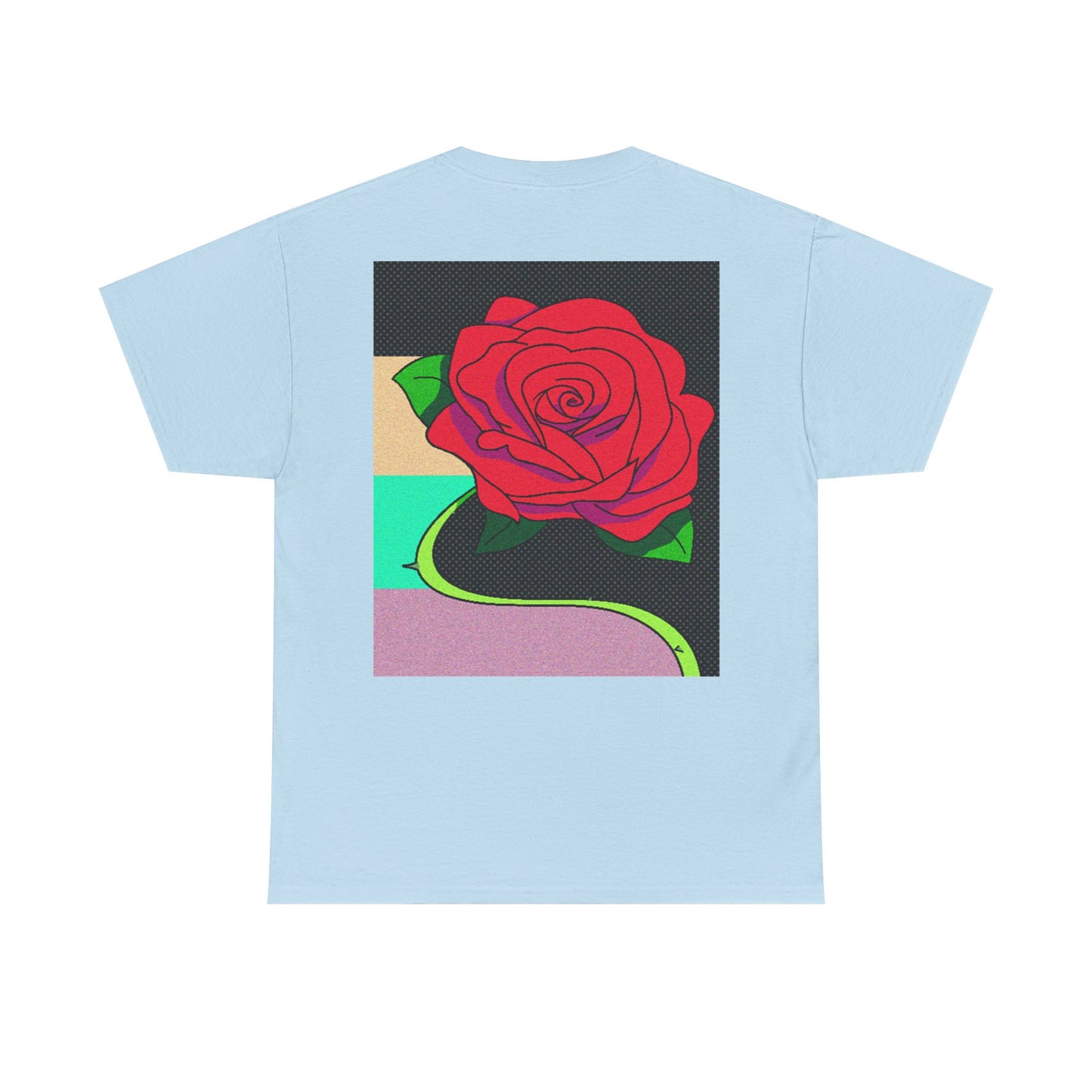 A Rose - Tee, Design on Back