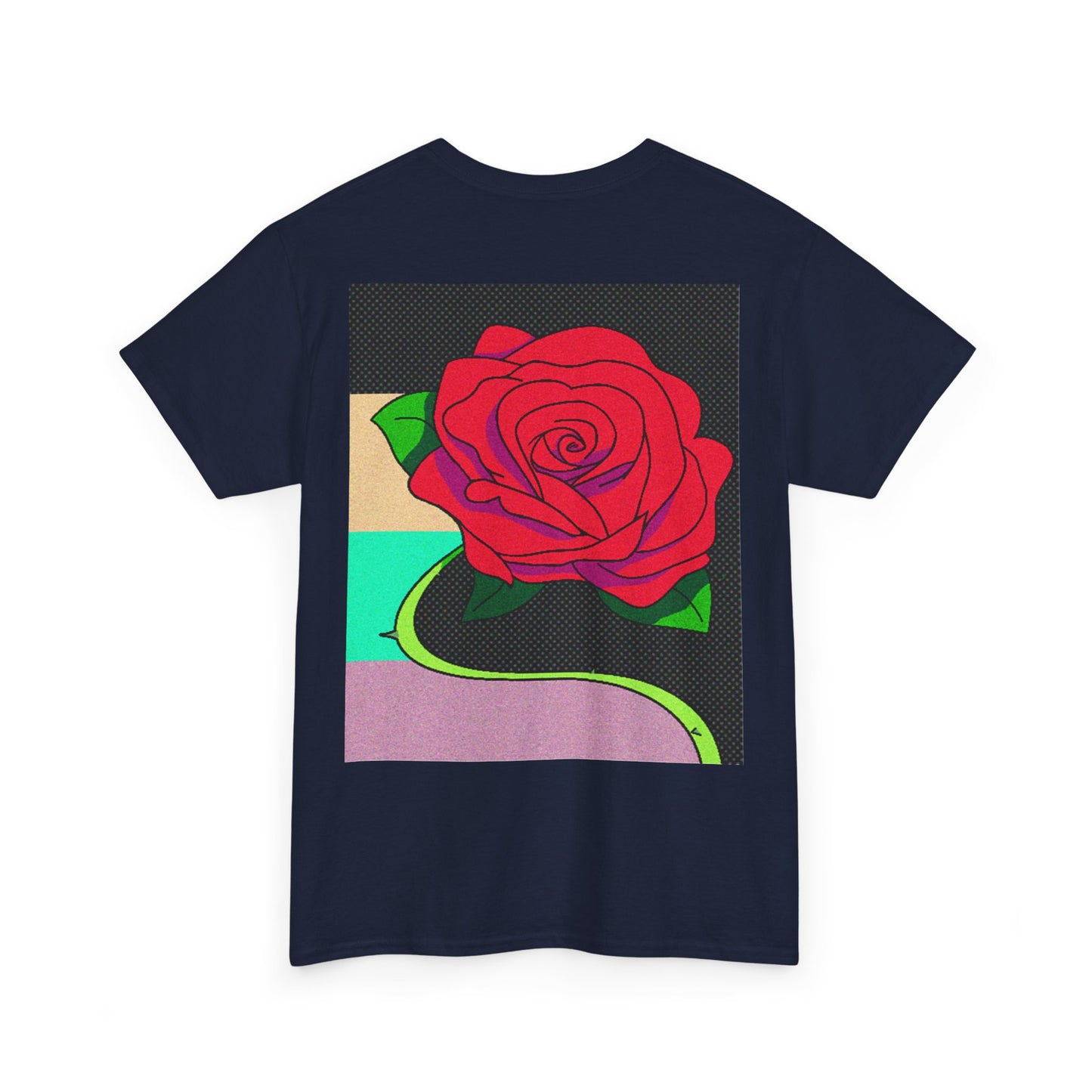 A Rose - Tee, Design on Back